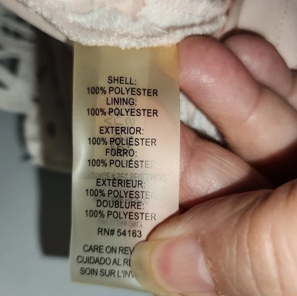 Karl Lagerfeld Paris Dress White Pink - Picture 3 of 9